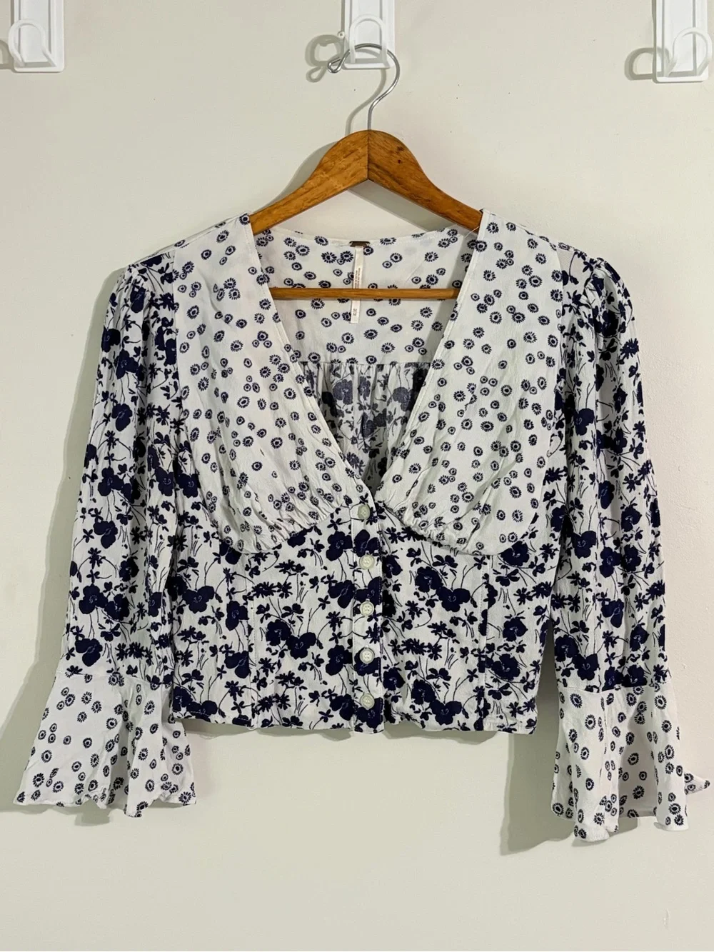 Free People Lady Bohemian blouse